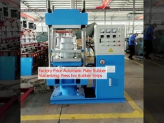 Factory Price Automatic Plate Rubber Vulcanizing Press For Rubber Strips