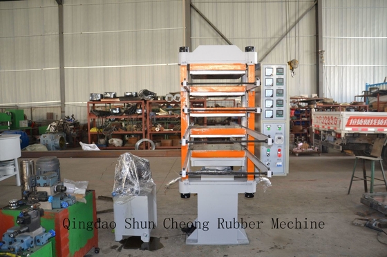 Good price Rubber Floor Tile Vulcanizing Press Machine/Used Tyre Recycling Plant online