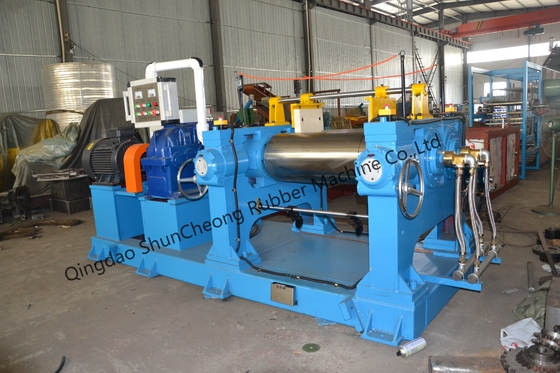 Good price Long Life XK-360 Oil Heating Rubber Mixing Mill With PLC Control online