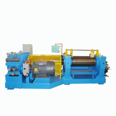 Good price Two Roll Rubber Mixing Mill PLC Controlled 24.26m/min Front Roller Speed online