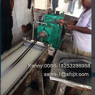 Good price Hot Feed Single Screw Rubber Extruder Machine Speed Adjustable online