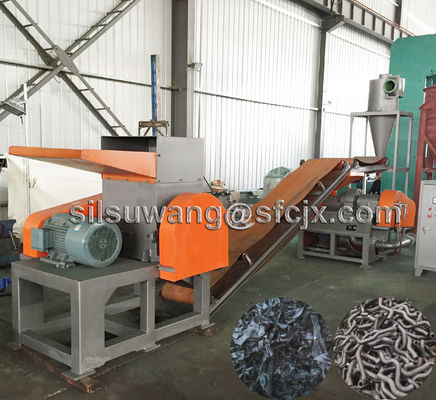 Good price Small Capacity Rubber Scrap Recycling Line online